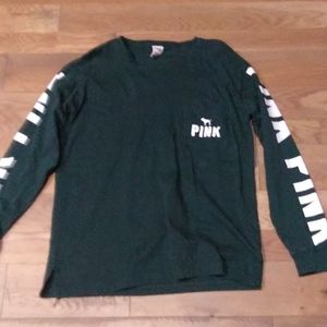 Victorias secret Pink long sleeved T-shirt size La
